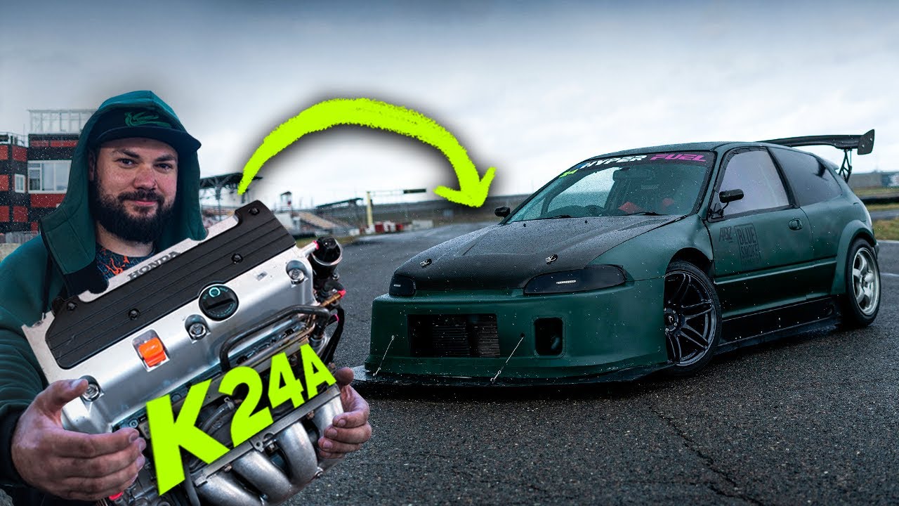 Drag? Kanjo? Time Attack! ⚡️ Honda Civic EG k24a