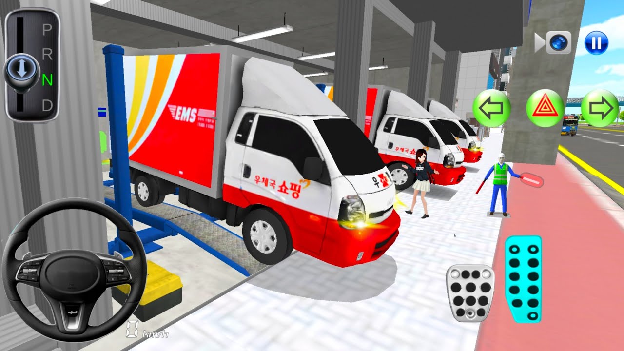 New Kia Bongo Truck's For Repair In Repair Store🚗💥| 3D driving class-2026 Android Gameplay #CarGame.