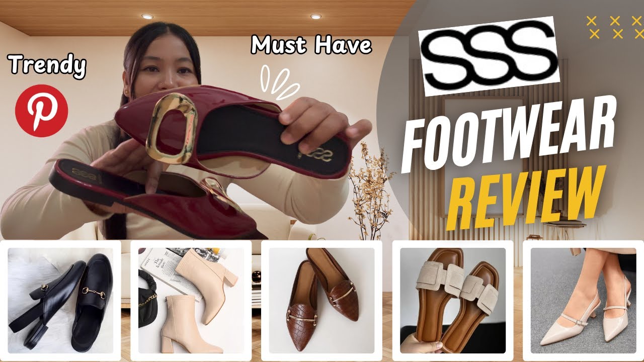 SSS Footwear Haul | Affordable or Scam😱 | Trendy & Pinterest Footwear | #Vlog88 #footwearhaul #sss