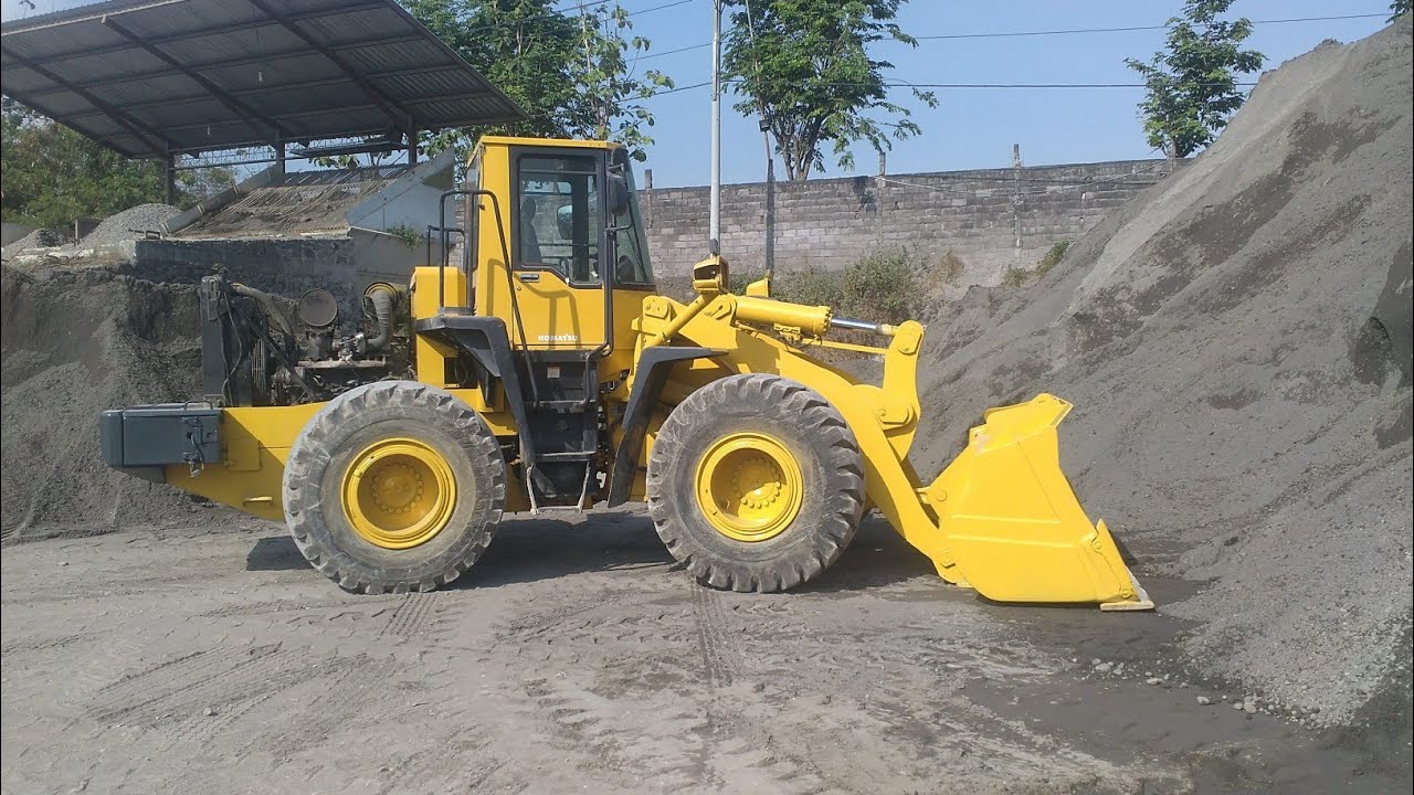 Komatsu Wheel loader wa350||bagaimana dalamanya???
