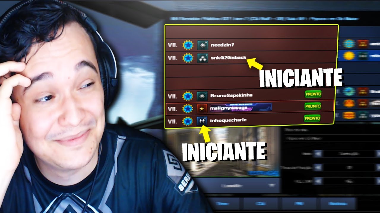 JOGUEI UM CAMPEONATO COM INICIANTES (Deu treta)