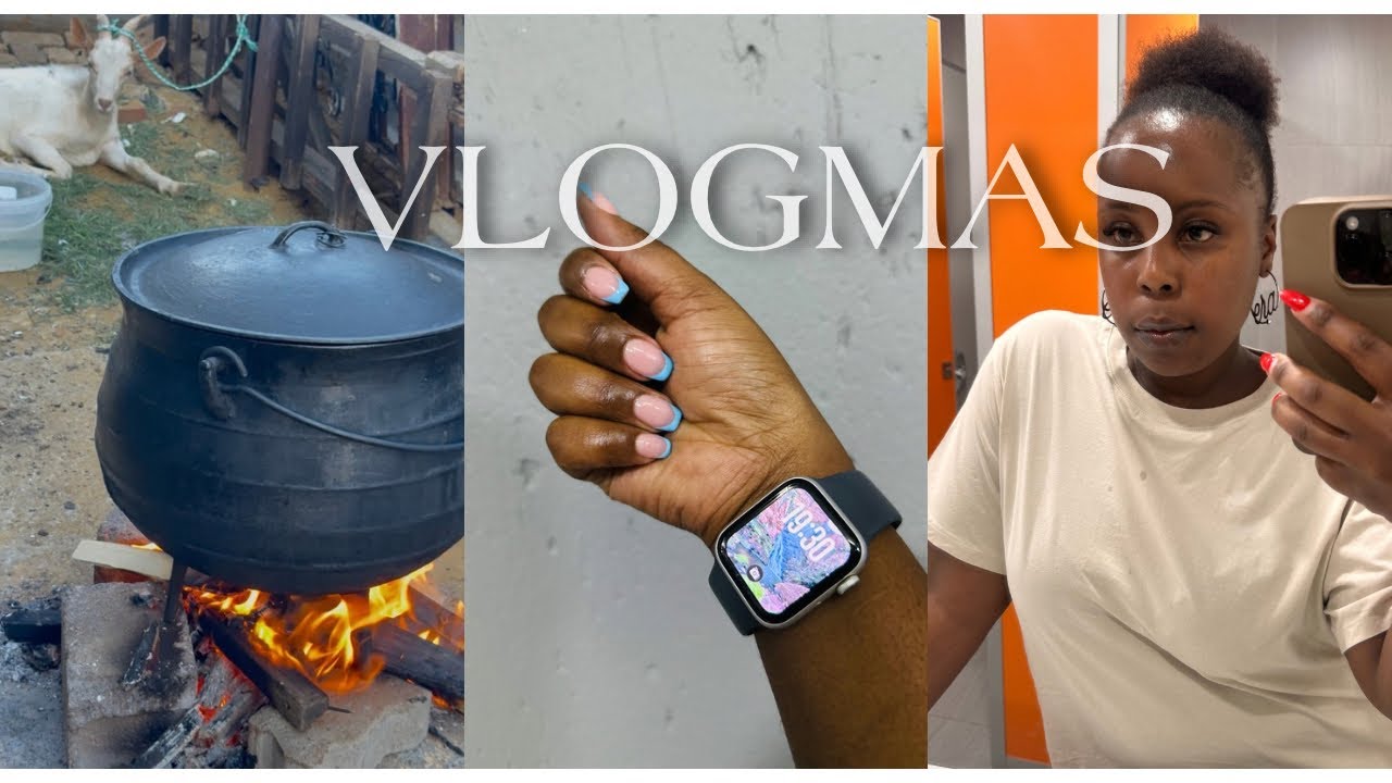 VLOGMAS| WEDDING PREPARATIONS | SOUTH AFRICAN YOUTUBER