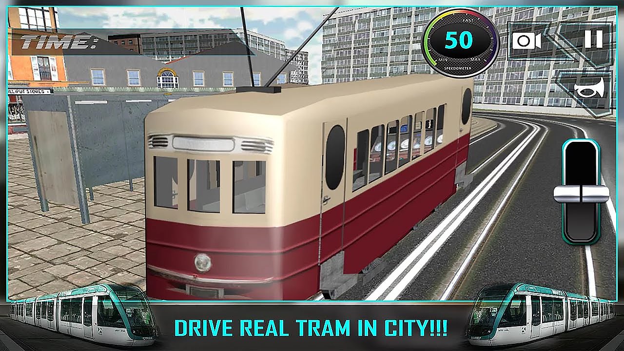 City Tram Driver Simulator 3D - Gameplay Android