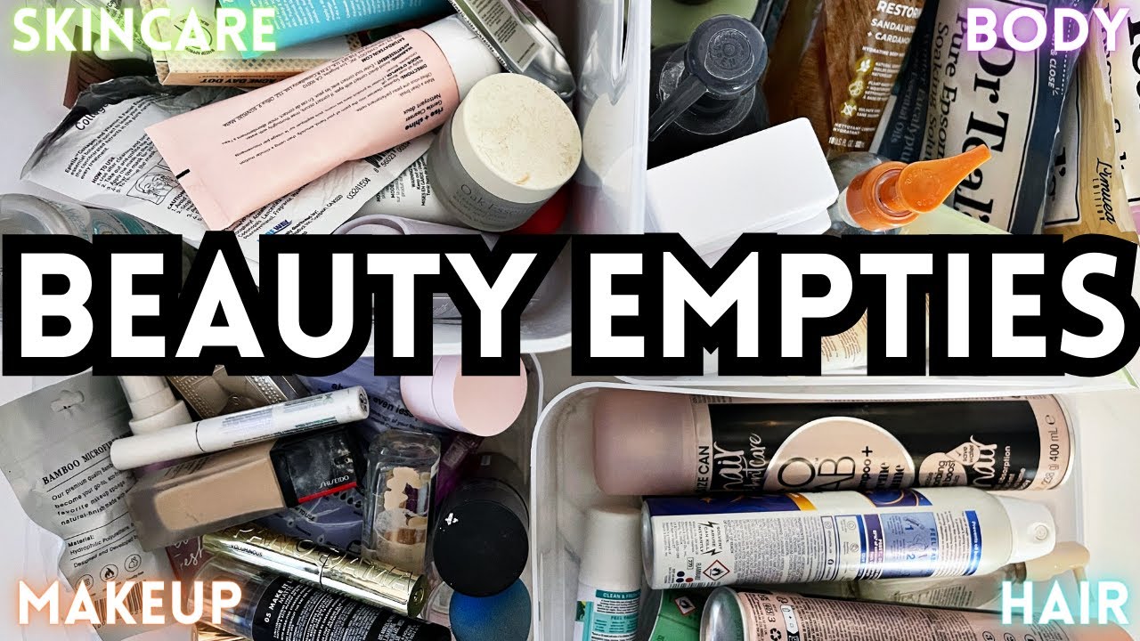 8+ Months of Beauty Empties | Skincare, Body, Makeup, & Hair