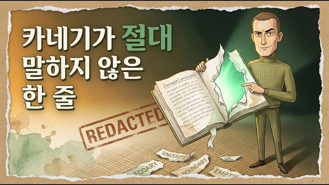 데일 카네기 인간관계론의 여백 | 잘 들어주는 사람이 제일 먼저 비어갑니다 | 데일 카네기의 《인간관계론》
