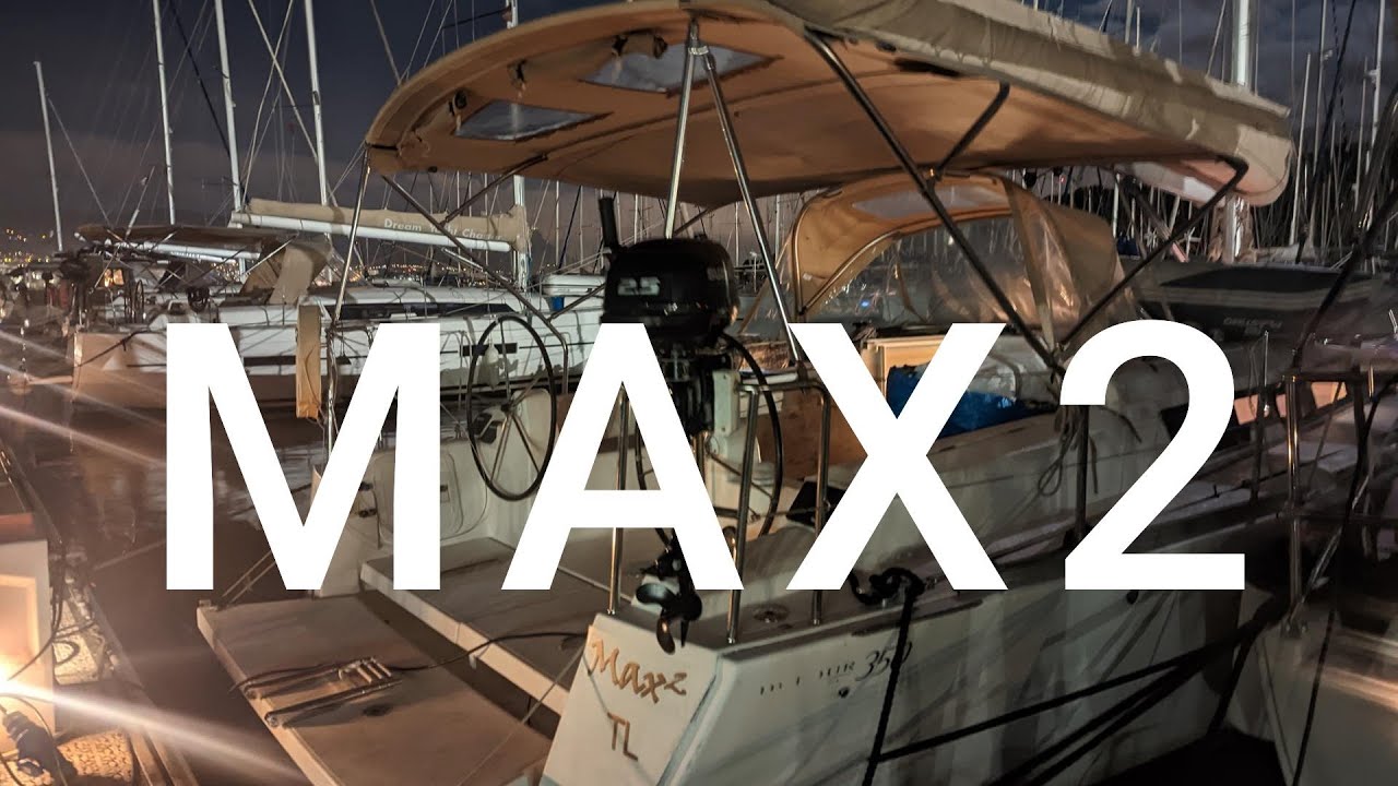 Voyage en Voilier : notre Voilier MAX 2  -DUFOUR 350 GL- en mode comédie !