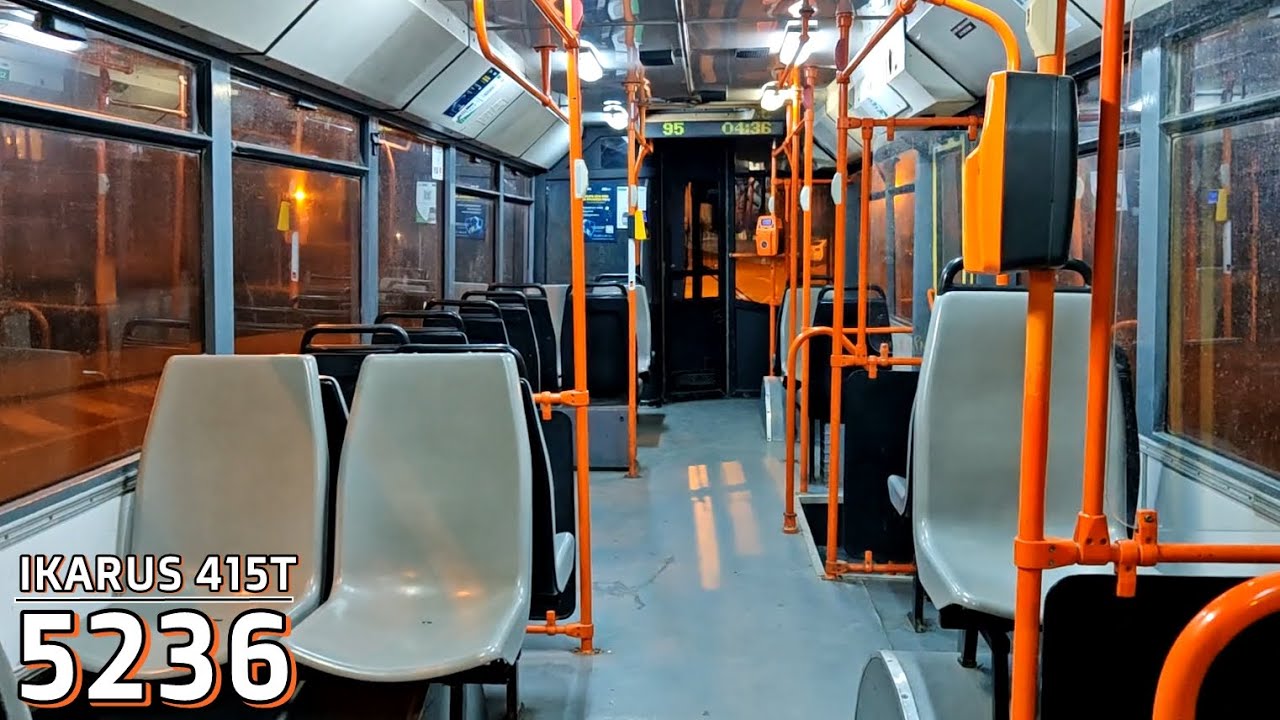5236 / Utazás egy bukaresti Ikarus 415T-vel a 95-ös vonalon