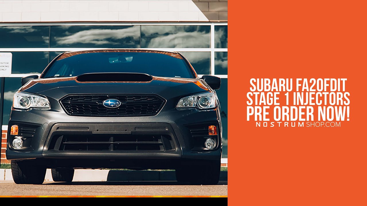 Subaru FA20F Stage 1 DI Injectors