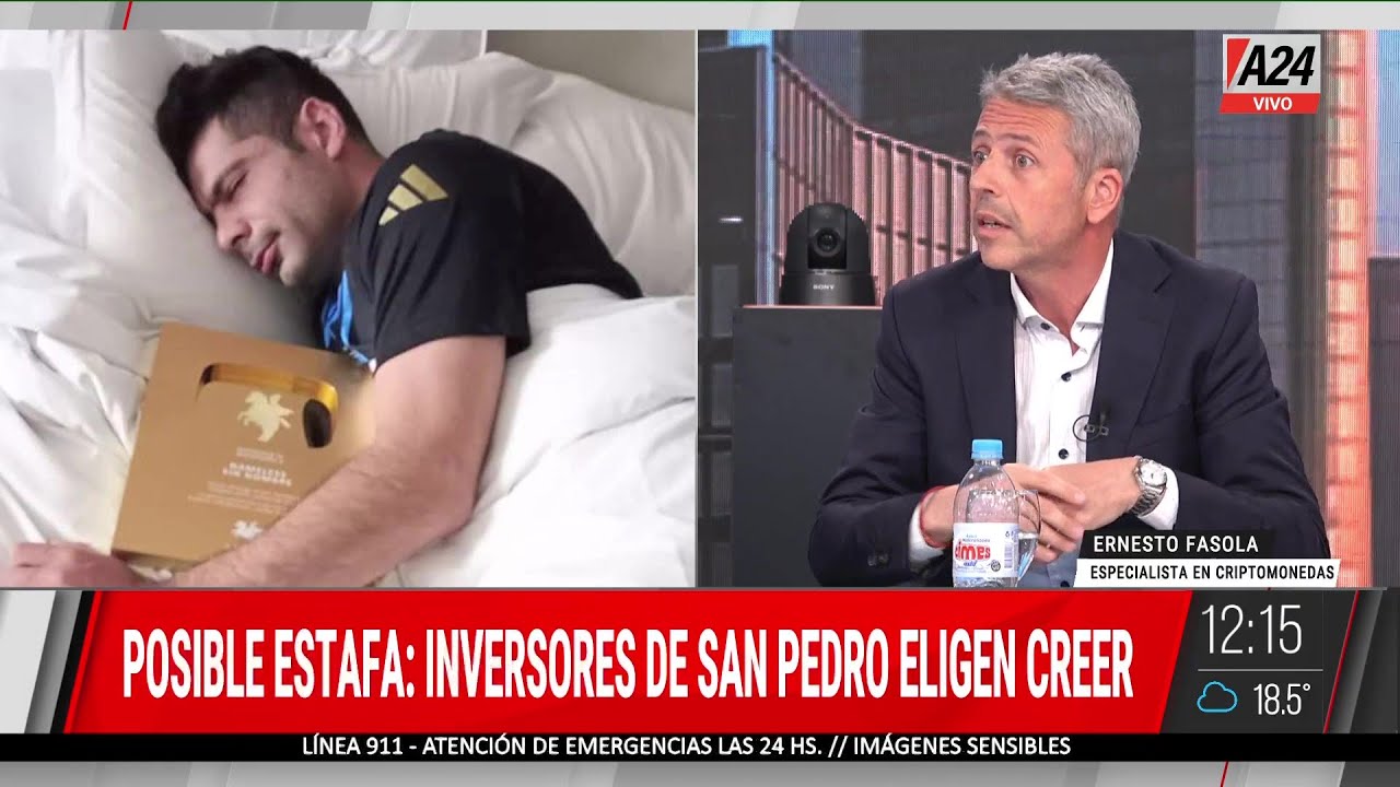 📢 PRESUNTA ESTAFA PIRAMIDAL CON CRIPTOMONEDAS EN SAN PEDRO