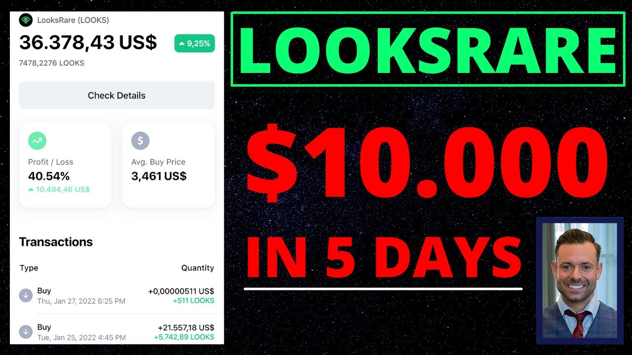 LOOKSRARE - HOW MUCH I MADE STAKING IT