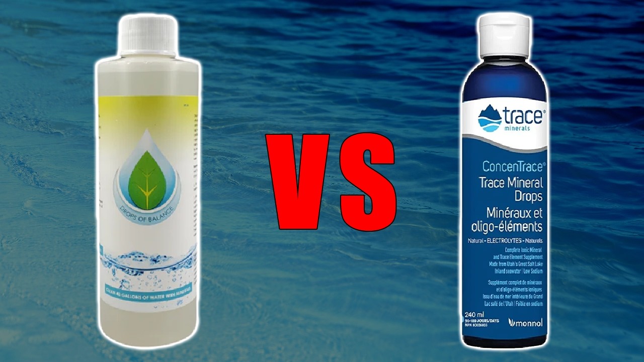 Drops Of Balance vs ConcenTrace&reg; Trace Mineral Drops