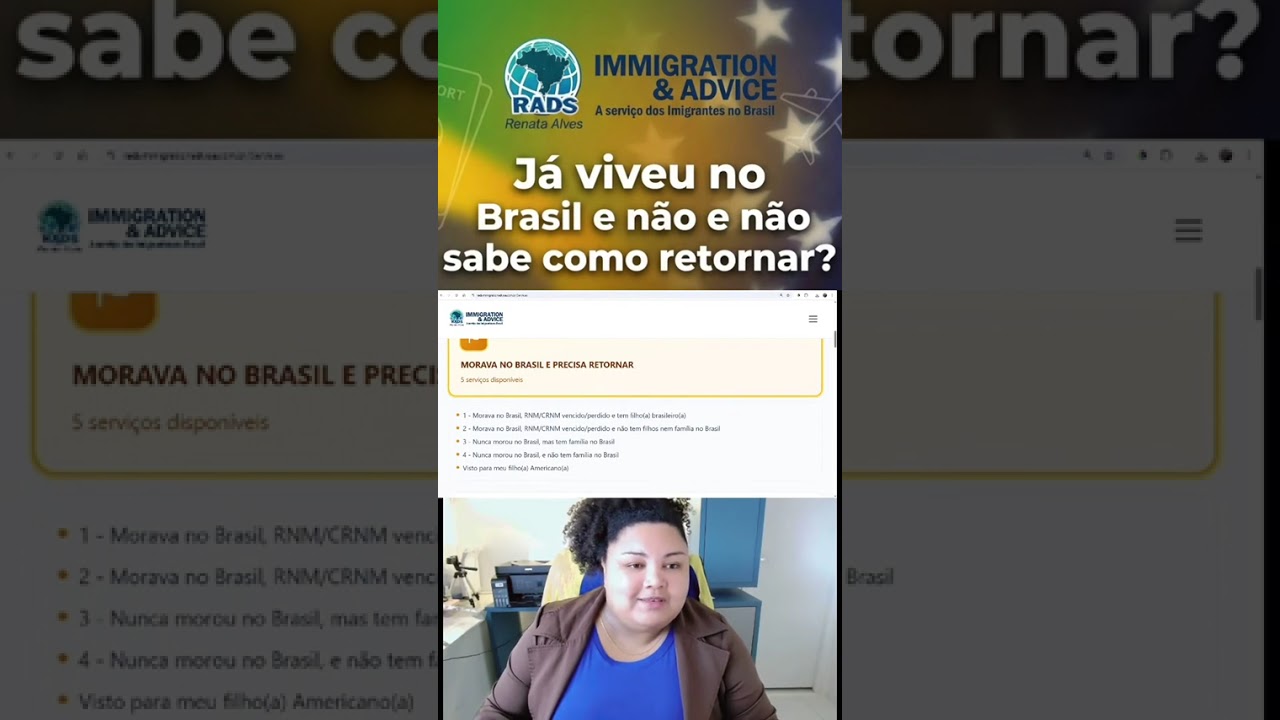Morava no Brasil e está com o RNM vencido: precisa de visto para retornar?