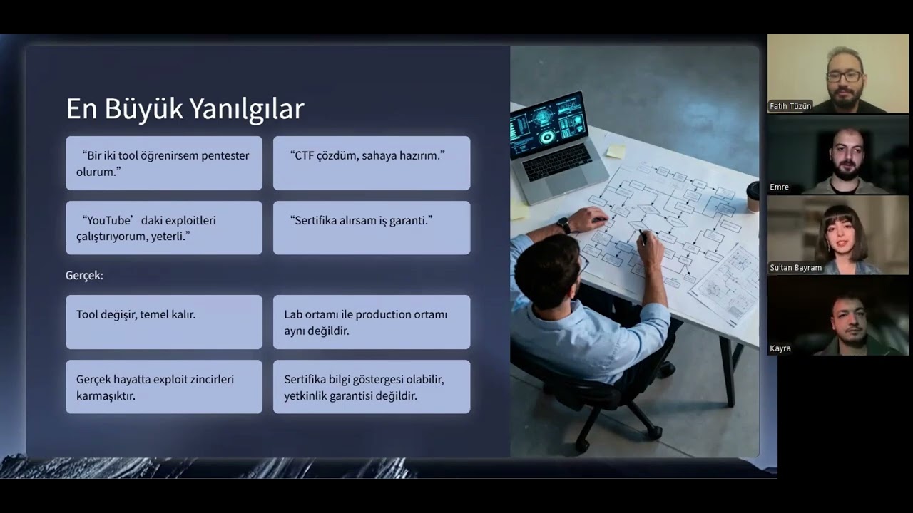Siber güvenliğe nasıl başlanır? Başlangıç önerileri - RootTalks 01