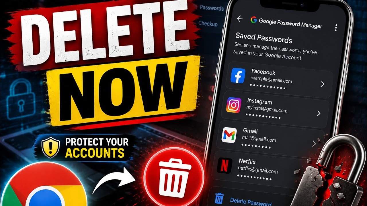 Remove All Saved Passwords From Chrome In Seconds