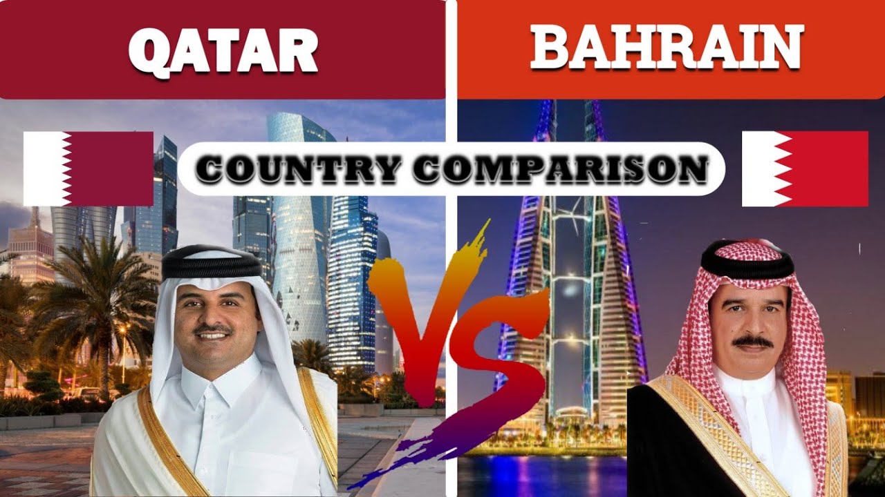 QATAR  🇶🇦 VS BAHRAIN 🇧🇭 country comparison