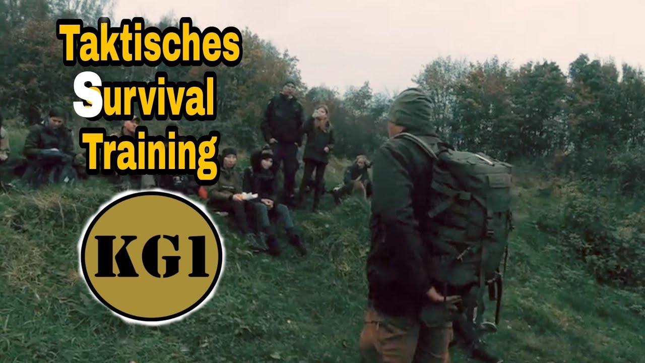 ⚠️KG 1⚠️ TAKTISCHES SURVIVAL TRAINING.TEAM. Axel Schommartz
