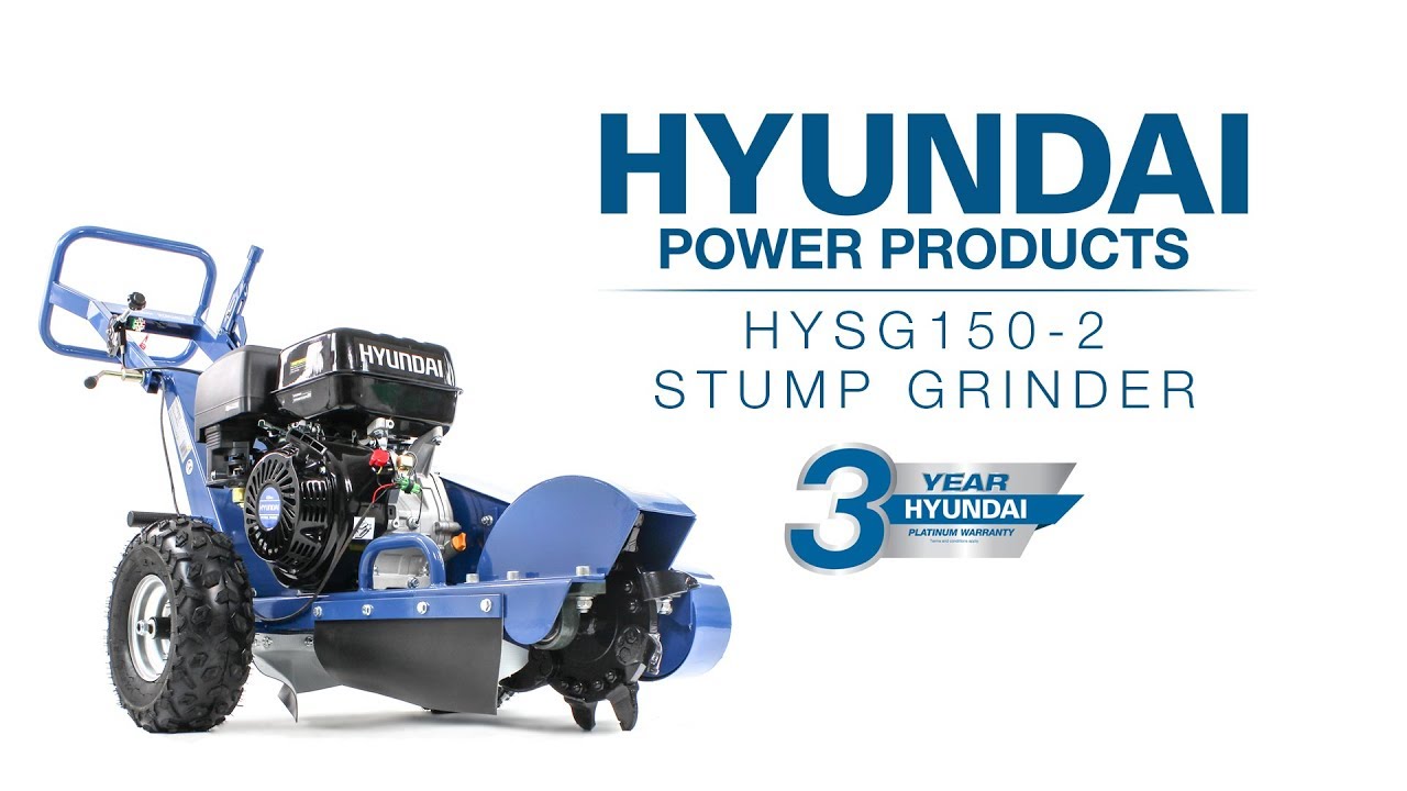 HYUNDAI HYSG150-2 14hp Petrol 4-Stroke Stump Grinder
