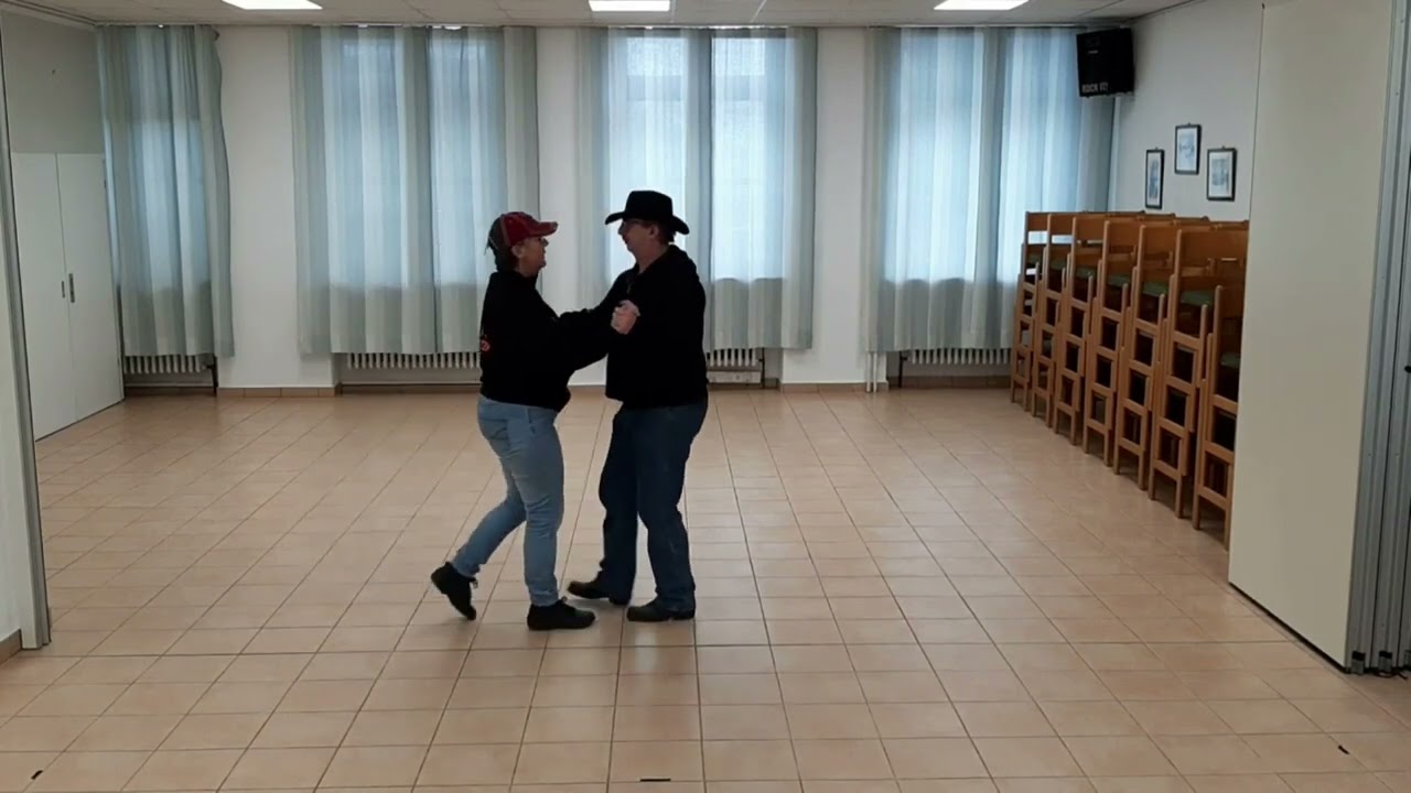 Santa Fee Cha Cha Paartanz Partner Dance Line Dance Lernvideo Teach & Dance Line Dance Biene Teil 1