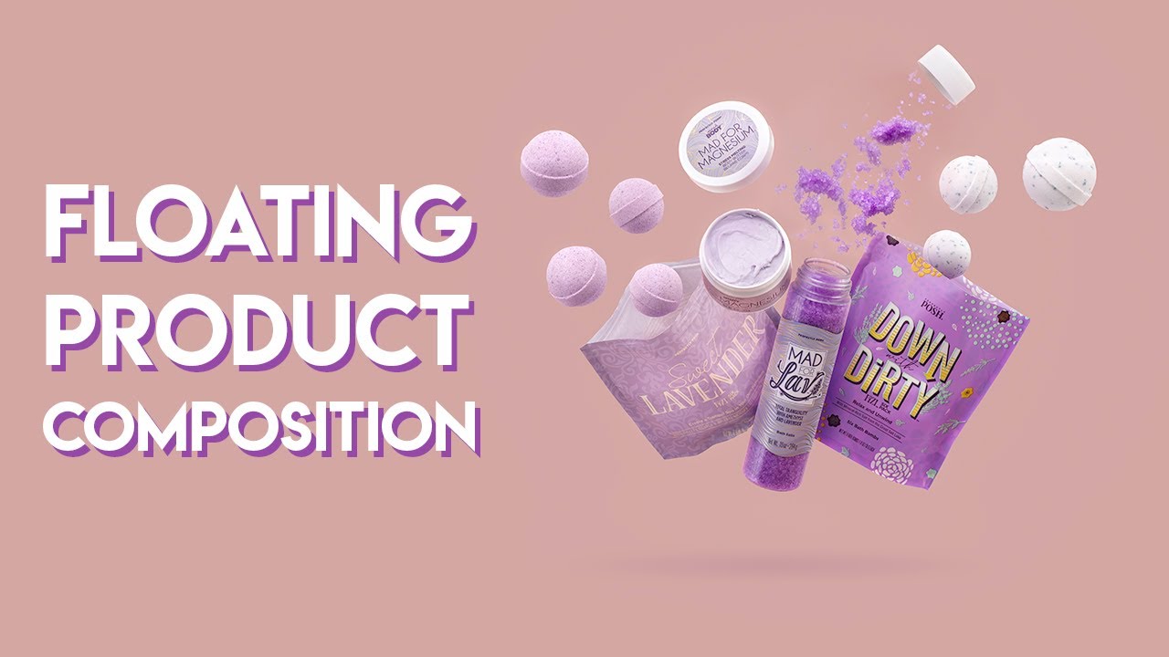 Learn how to create a Floating Product Photography Composition | How to light and composite.