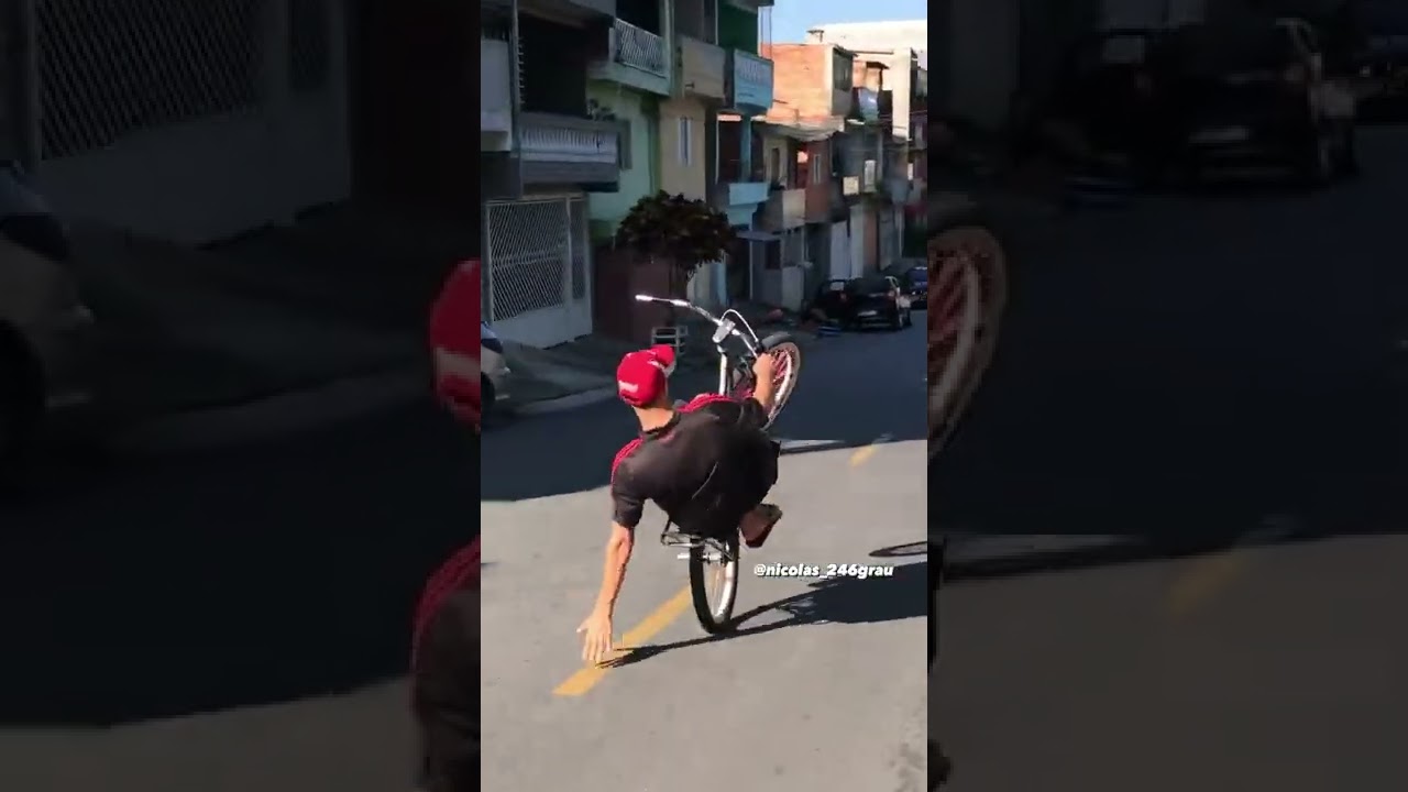 grau na descida de aro 24 raspando a m&atilde;o