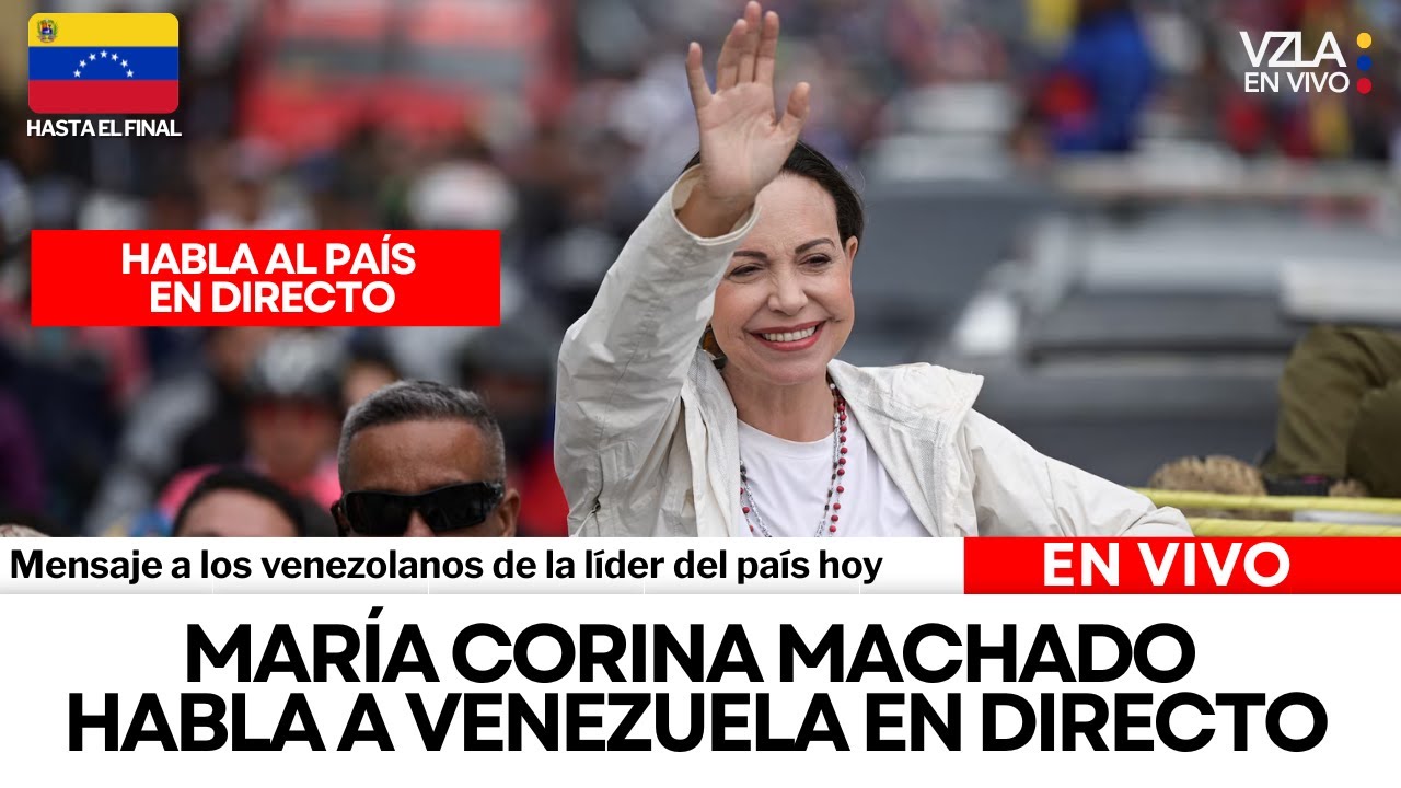 VIVO | María Corina Machado habla al país hoy 1MAR: mensaje EN DIRECTO a #Venezuela