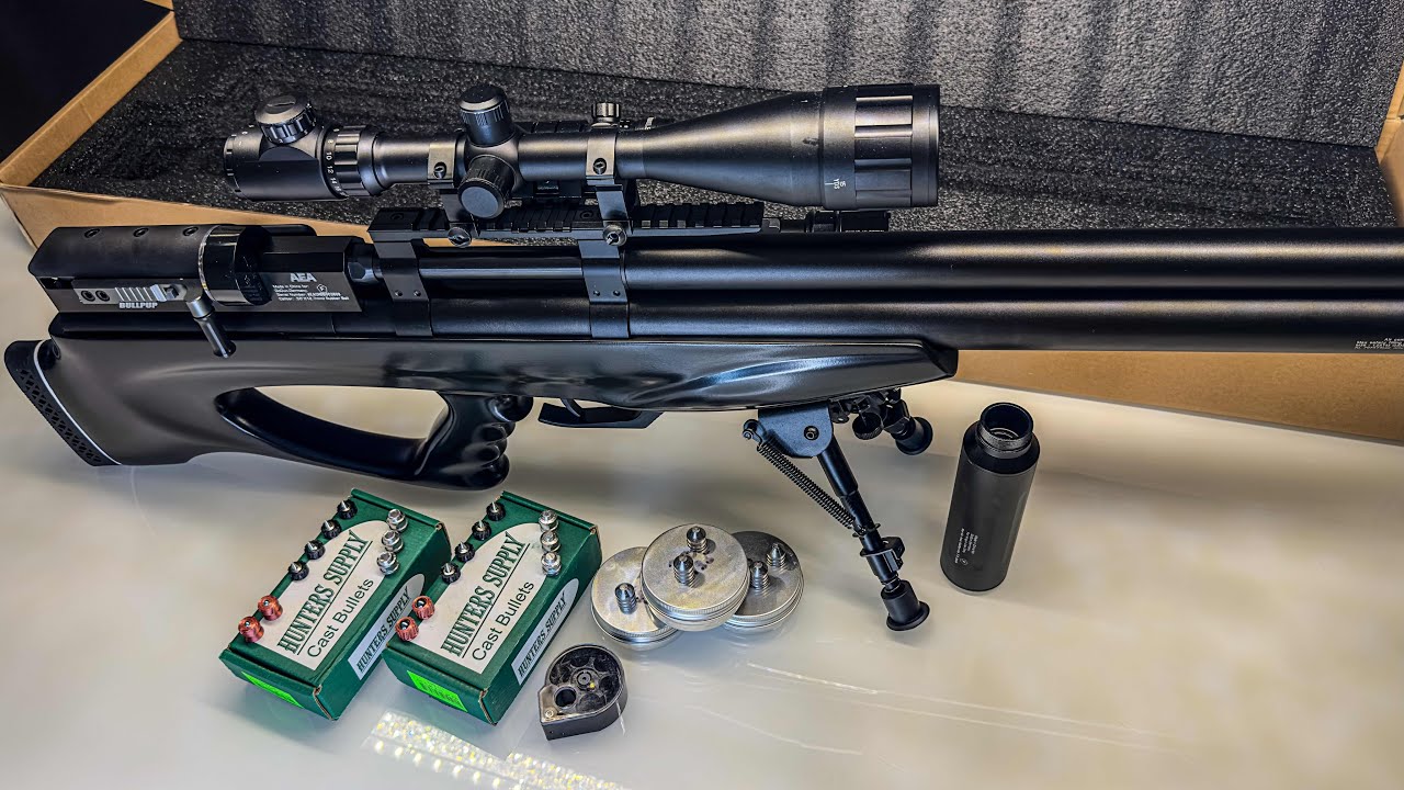 AEA / Challenger Bullpup / 1050FPS / 650Joule / Black Monster / in cal.50 (12,7mm)   #pcp #airgun