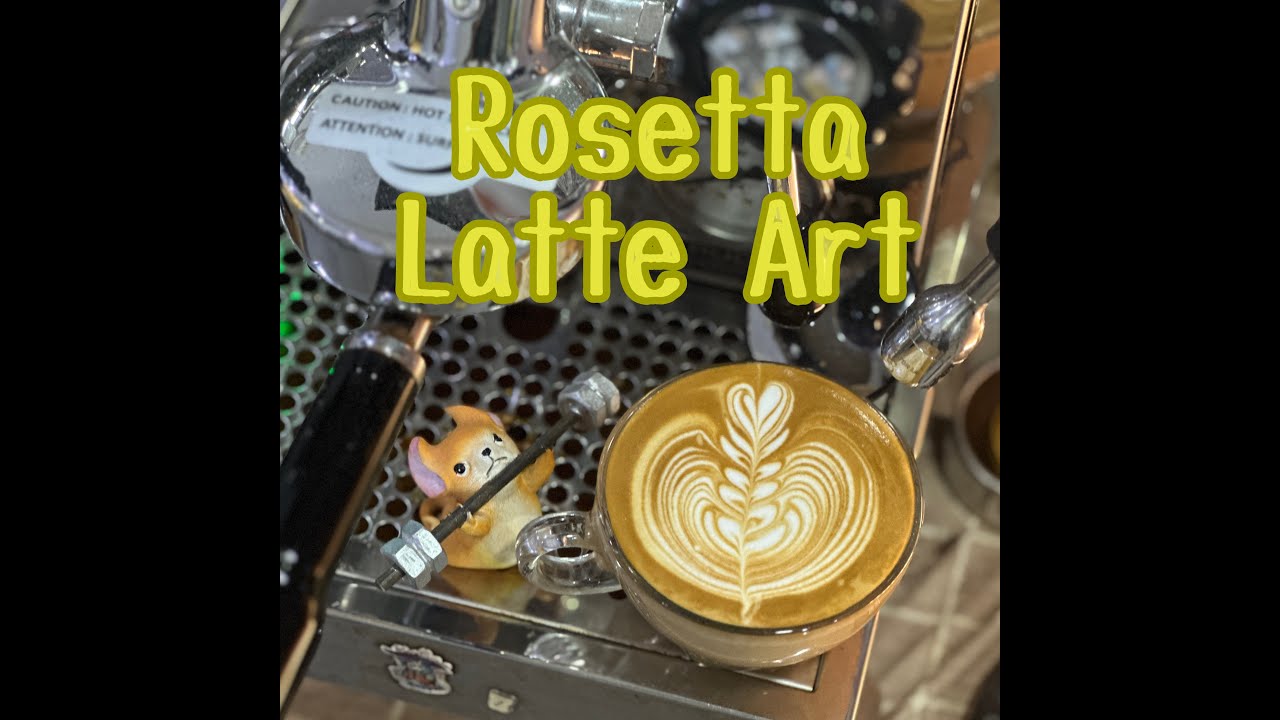 Rosetta latte art 5th Feb