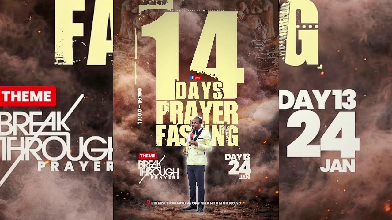 14 DAYS PRAYER AND FASTING, THEME: BREAK THROUTH PRAYERS