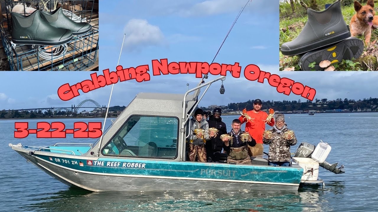 Catching MONSTER Dungeness Crab In The PNW. #oregon