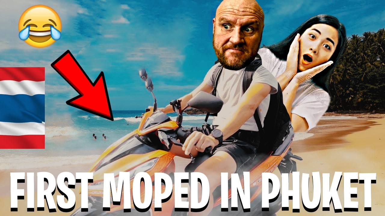 Впервые на мопеде в Таиланде... Забавно!! #travelvlog #phuketvlog #thailandvlog