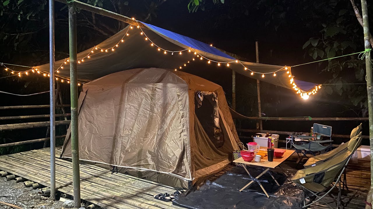Campsite review | Perrez Riverside Padawan | tapak khemah di Kuching Sarawak |