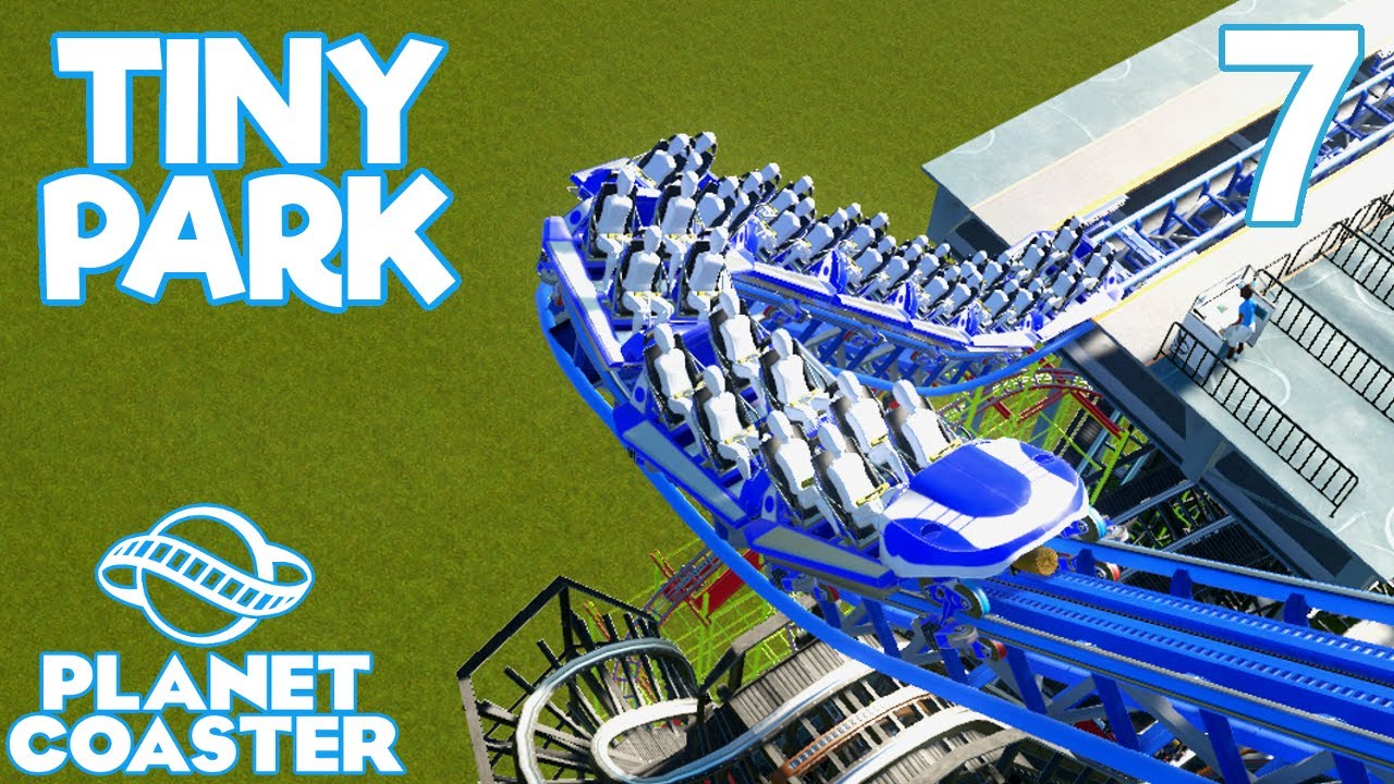 Planet Coaster TINY PARK - Part 7 - THE GIGA CHALLENGE