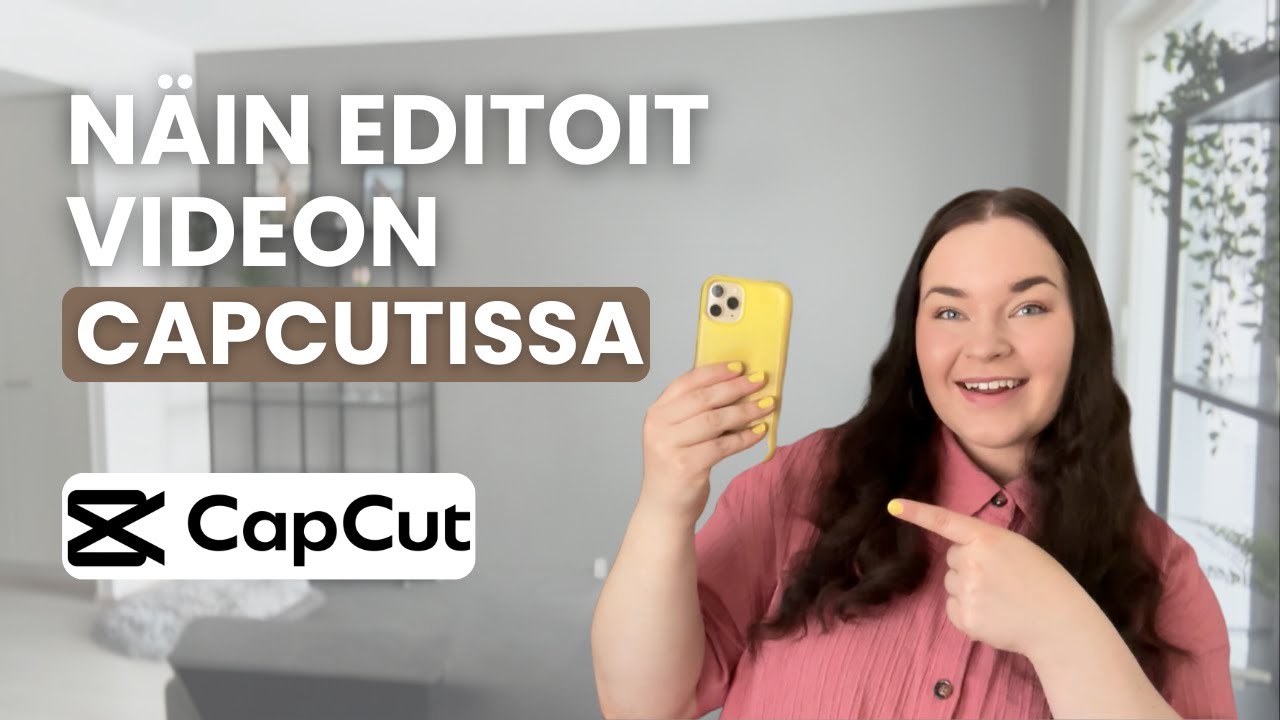 Videoiden Editointi CapCutissa (askel askeleelta opetusvideo) 📱