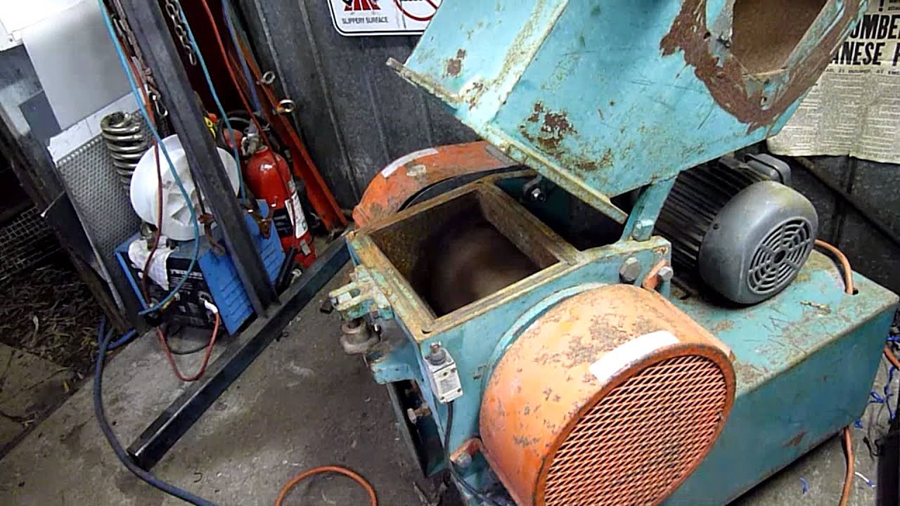 5Hp Plastics Granulator Testing