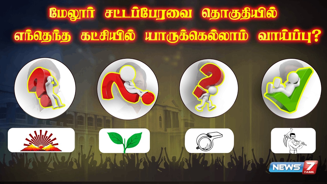 மேலூர் சட்டமன்ற வேட்பாளர்கள் யார்? | DMK | ADMK | BJP | TVK | NTK | News 7 Tamil Prime