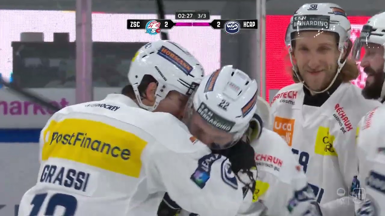 25.11.2025 ZSC Lions - HCAP 3-2 (d.s.) Highlights