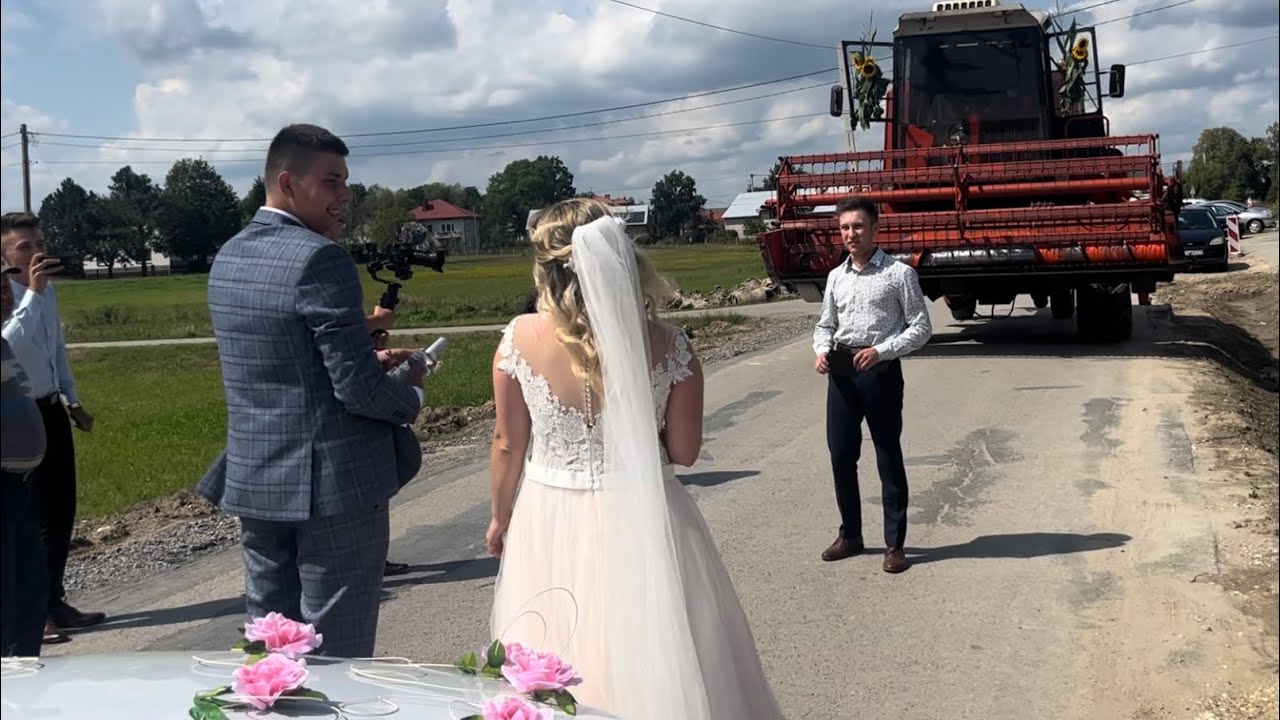 Sołtys Robi bramę Bizonem 🌾 Przyśpiewki, orkiestra  Paulina & Jakub 10.08.2024  ♥️🥰