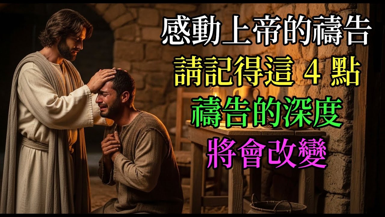 感動上帝的禱告：讓禱告深度完全改變的 4 個方法| 信心告白
