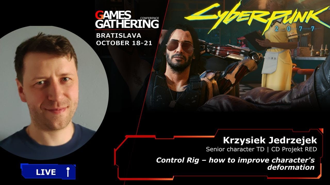 Control Rig - how to improve character's deformation [Krzysiek Jedrzejek, CD Projekt RED]