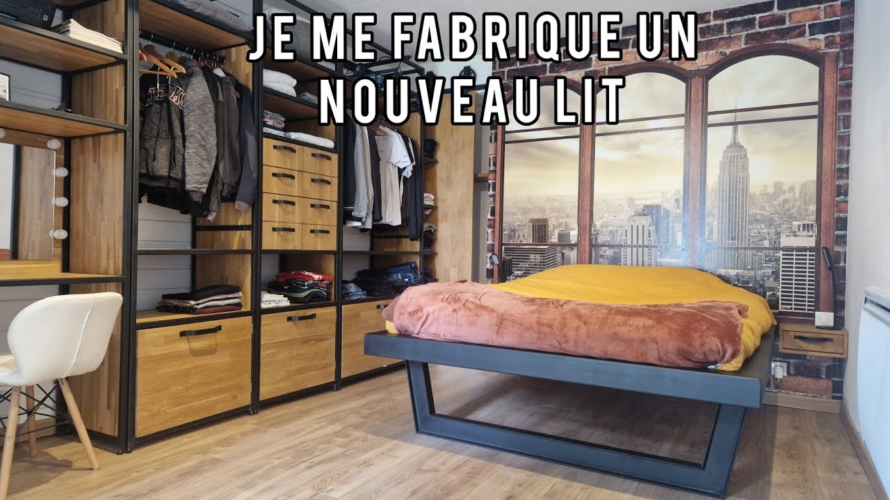 Je me fabrique un nouveau lit!