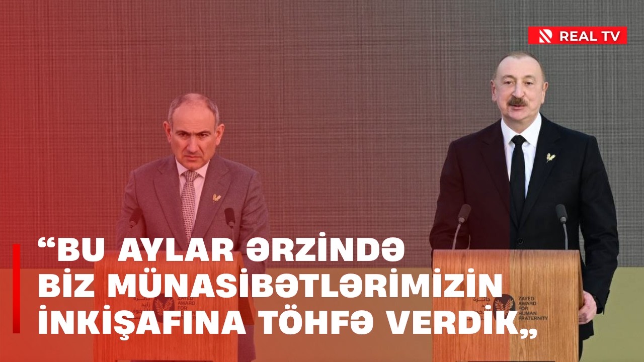 Əbu-Dabidə “Zayed İnsan Qardaşlığı Mükafatı”nın təqdimolunma mərasimi keçirildi