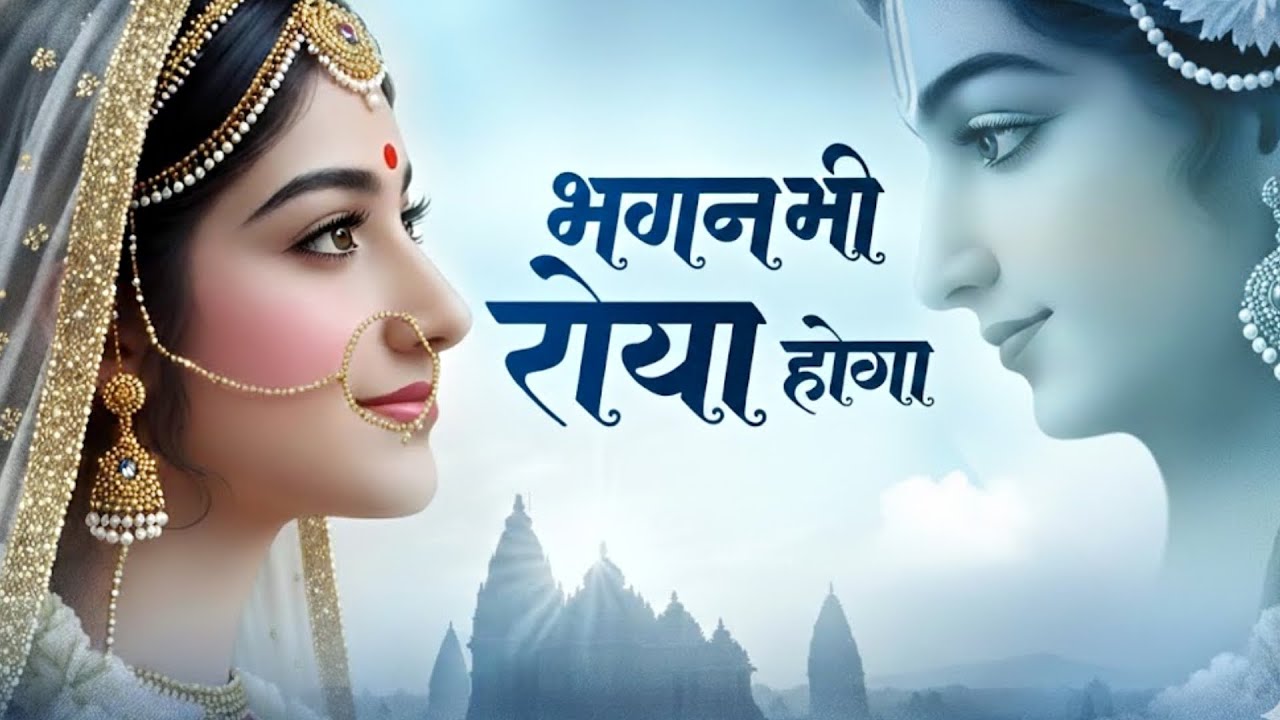 क्या भगवान भी रोते हैं? | Radha Krishna Emotional Bhajan | Heart Touching Song