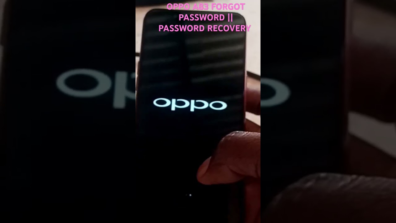 OPPO A83, A5s, a3s Password Recovery #shorts #smartphone
