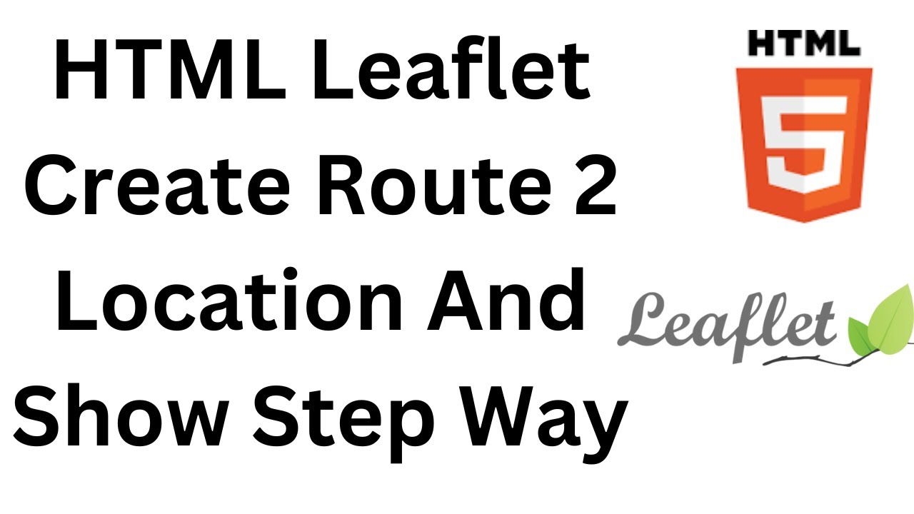 Create Route Direction HTML And Find Route Step Leaflet #leaflet