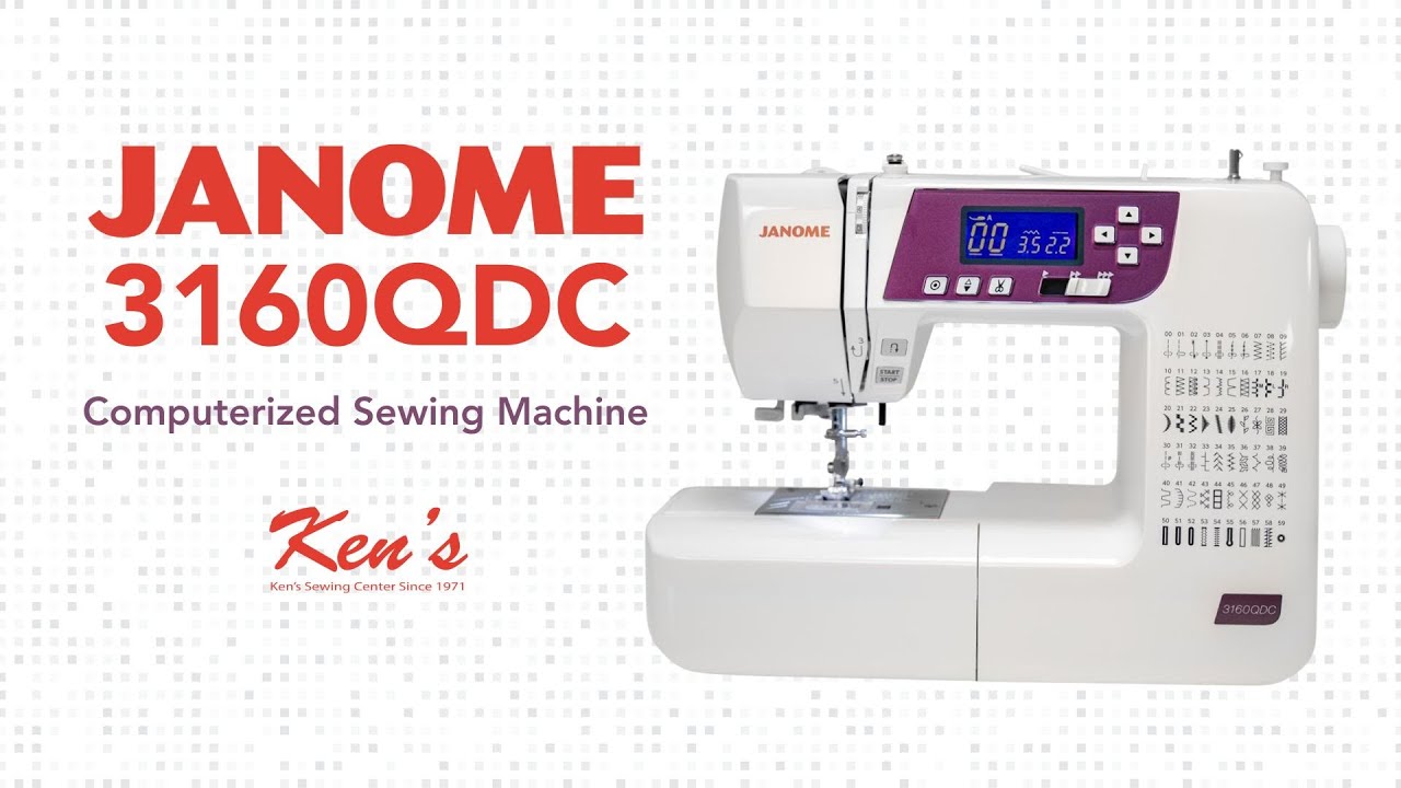 Компьютеризированная швейная машина Janome 3160QDC