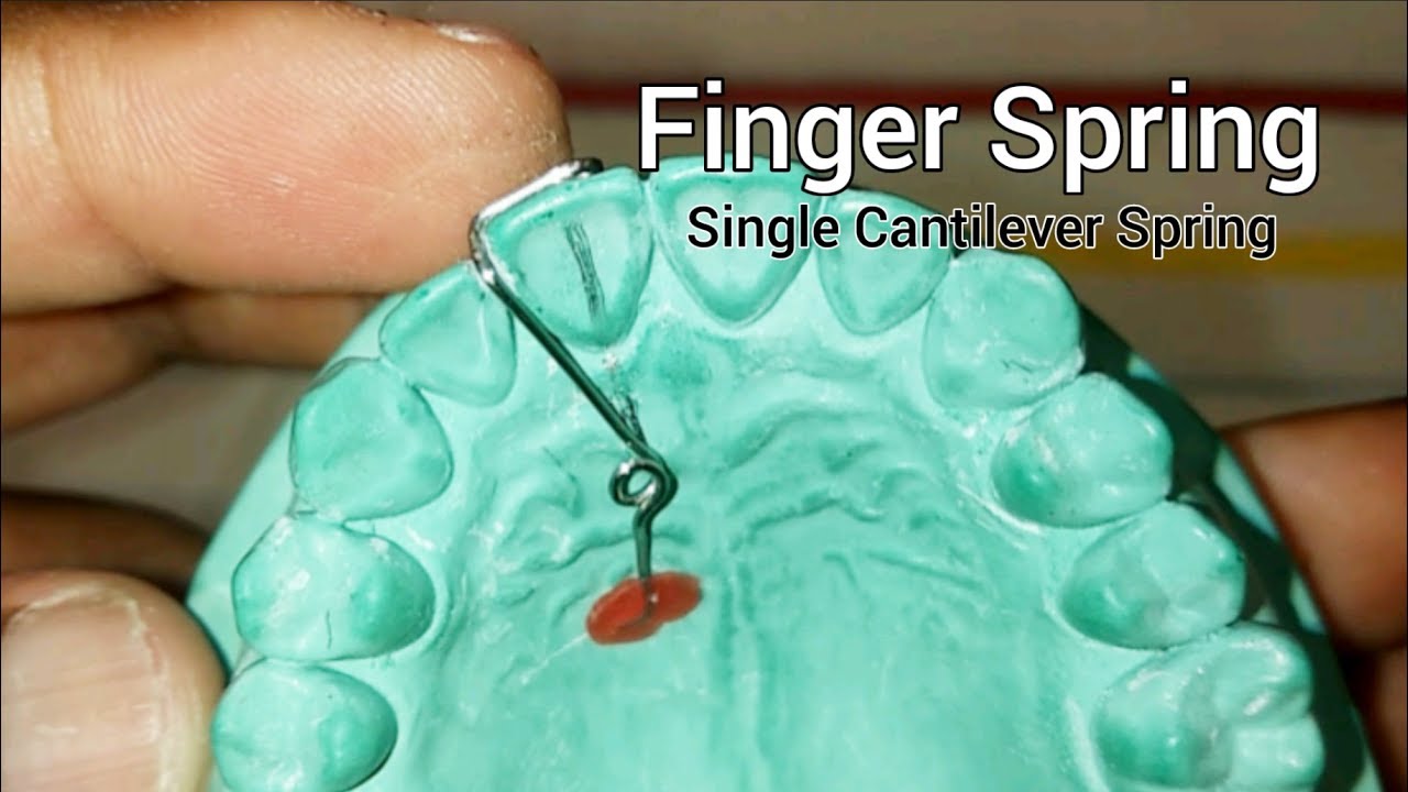 Finger Spring | Single Cantilever Spring