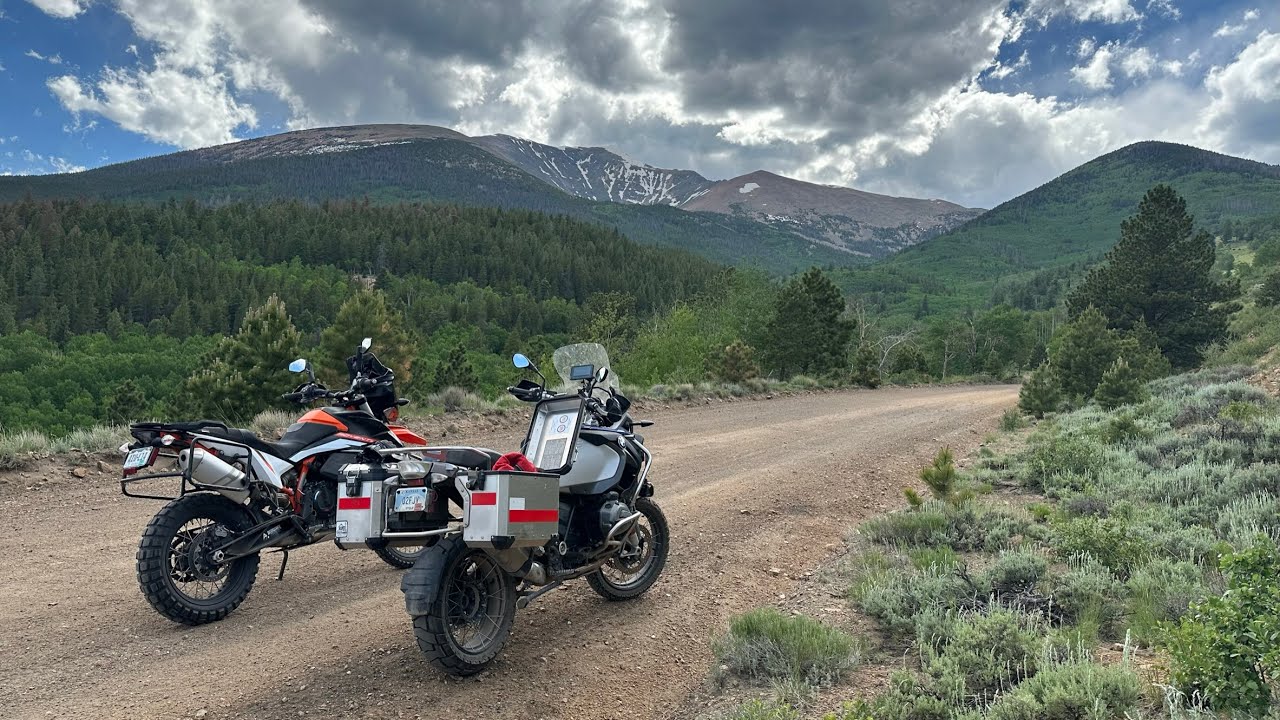 Marshall Pass by Motorcycle
