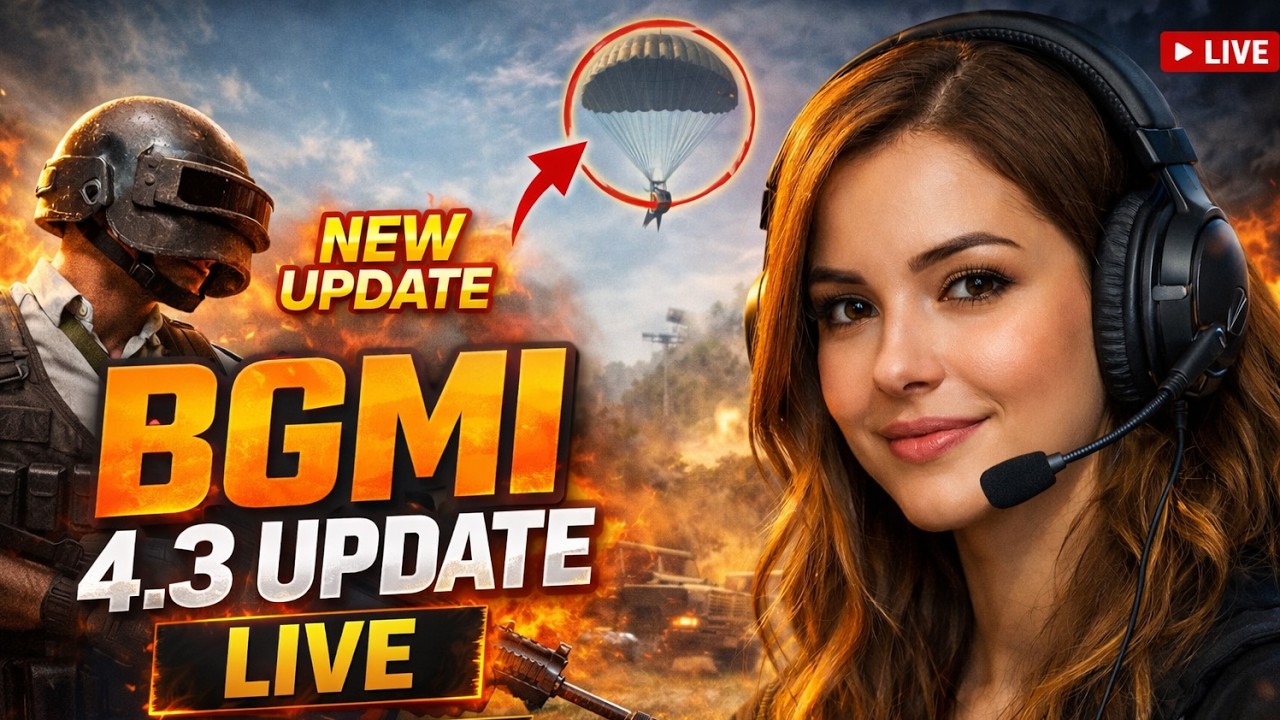 BGMI 4.3 Update LIVE Gameplay | TAMIL LIVE