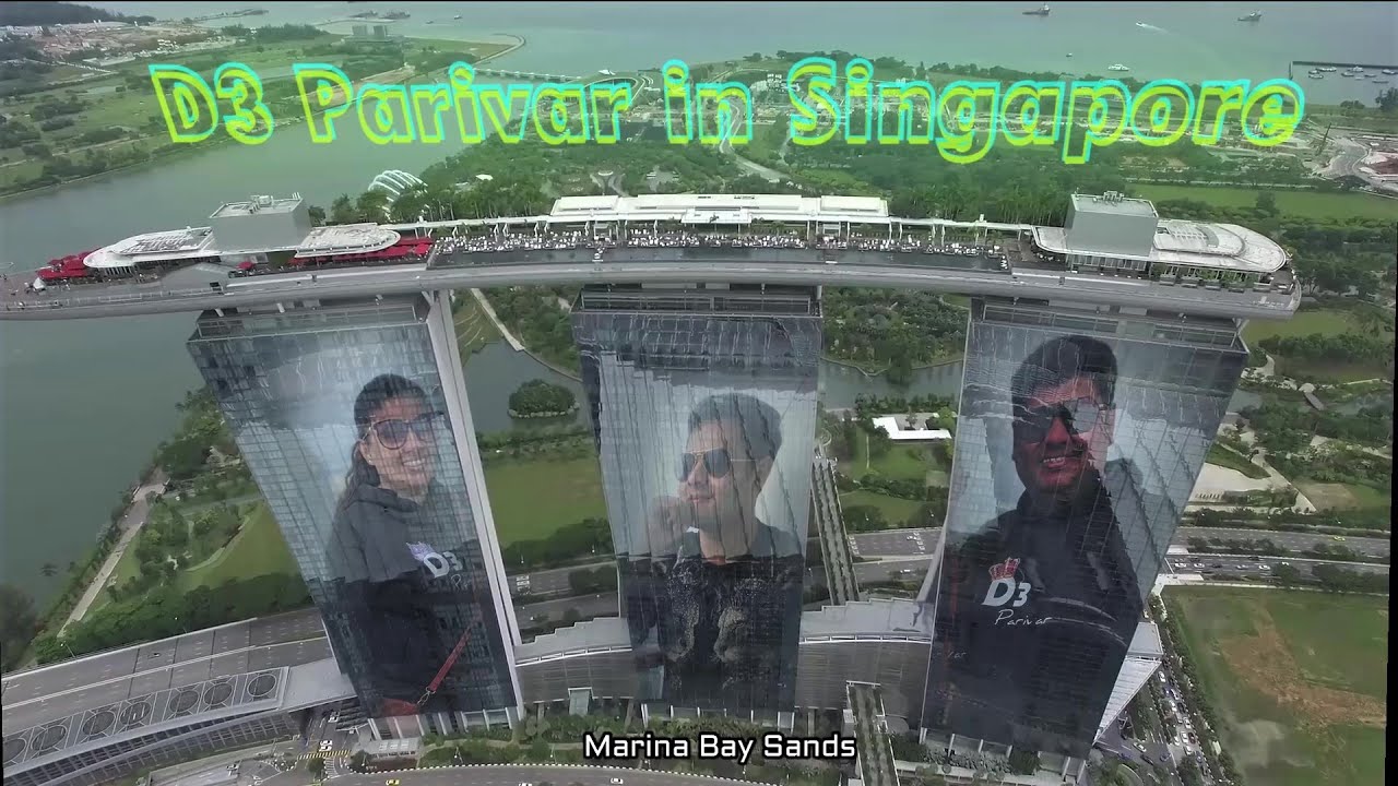 D3 Parivar in Singapore || Part 3 || Pre-covid trip 2020 ||