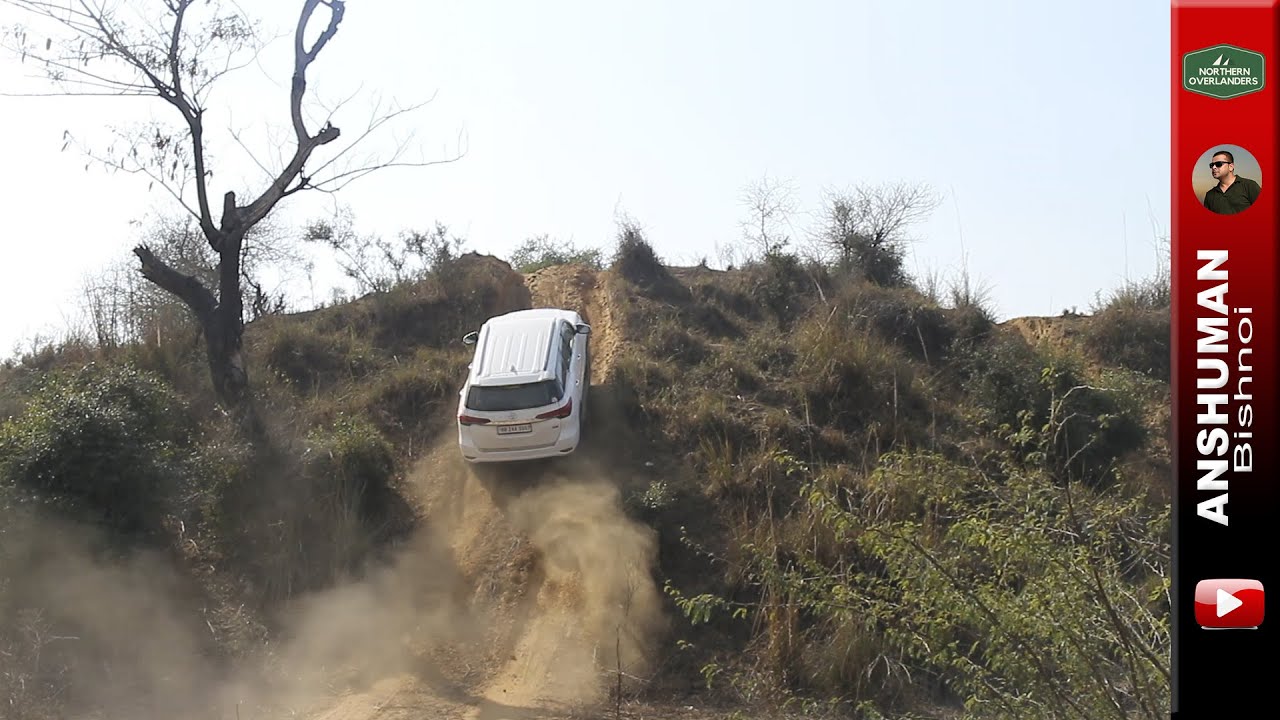 Endeavour, Fortuner, Pajero Sport, Thar, V-Cross: Steep offroad climb